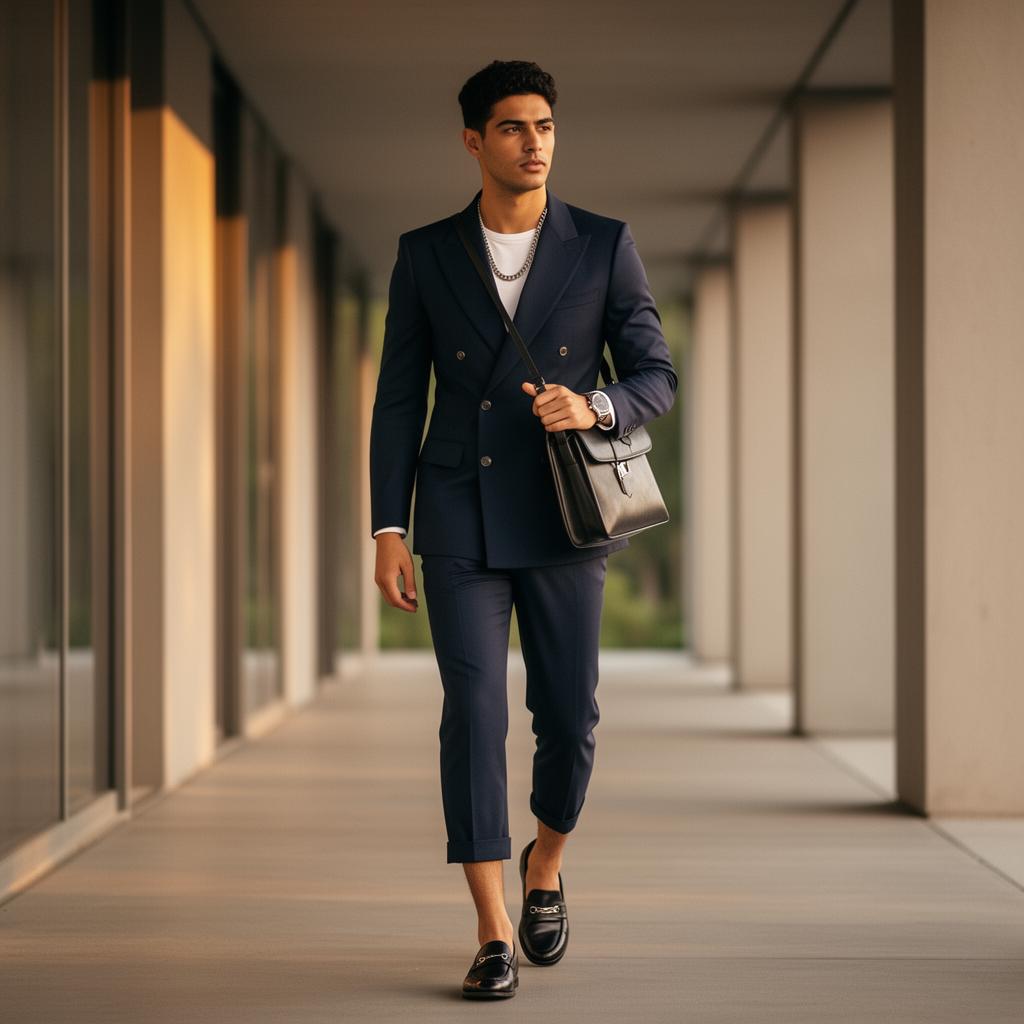 Tailored Navy